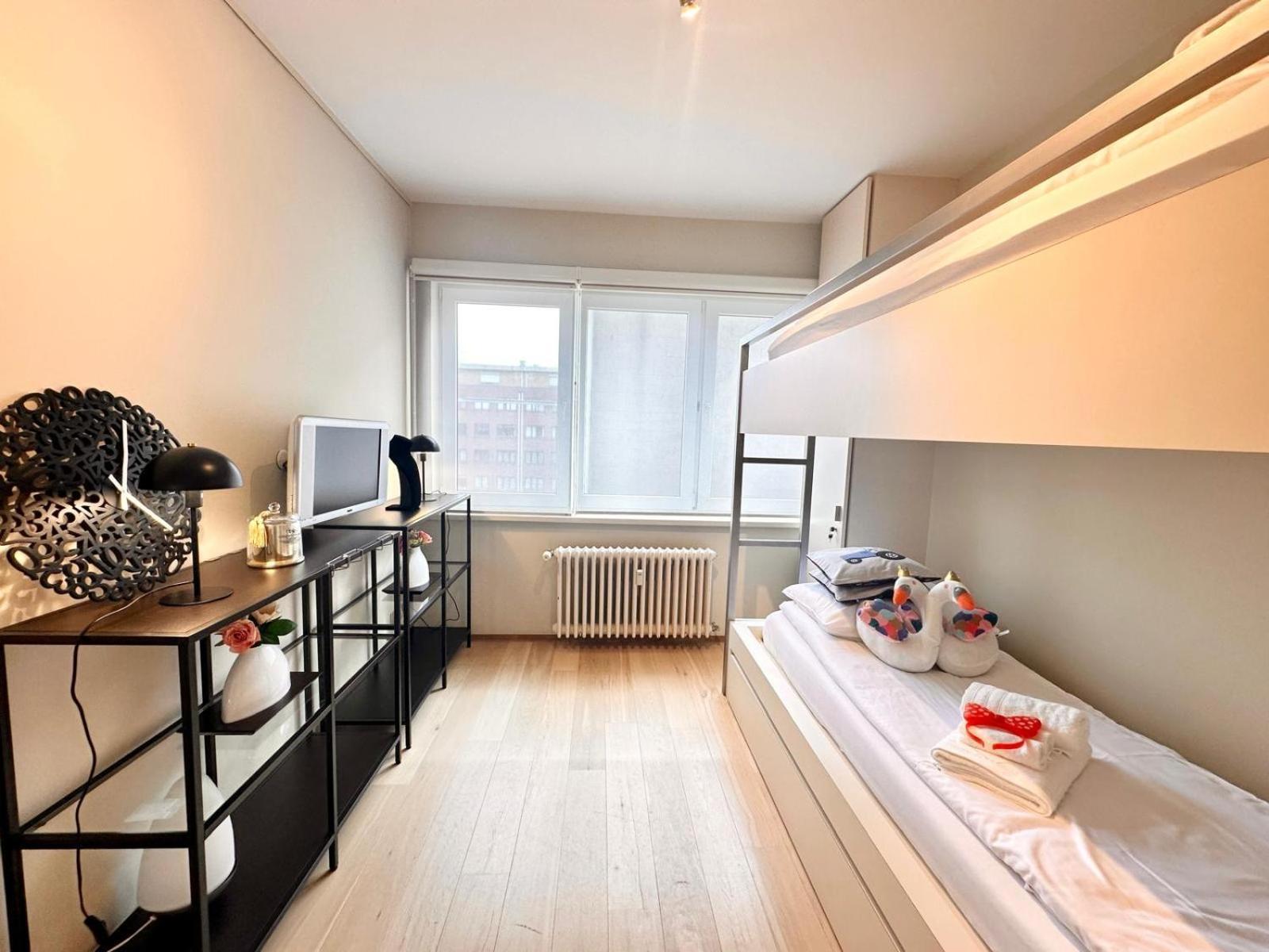 Vue Mer, Famille, Teletravail, Chiens Admis & Garage Knokke-Heist Exterior photo